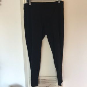 Theory sz 10 black slim leg pencil pant basic